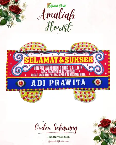 Papan Bunga Ucapan Selamat Maybrat